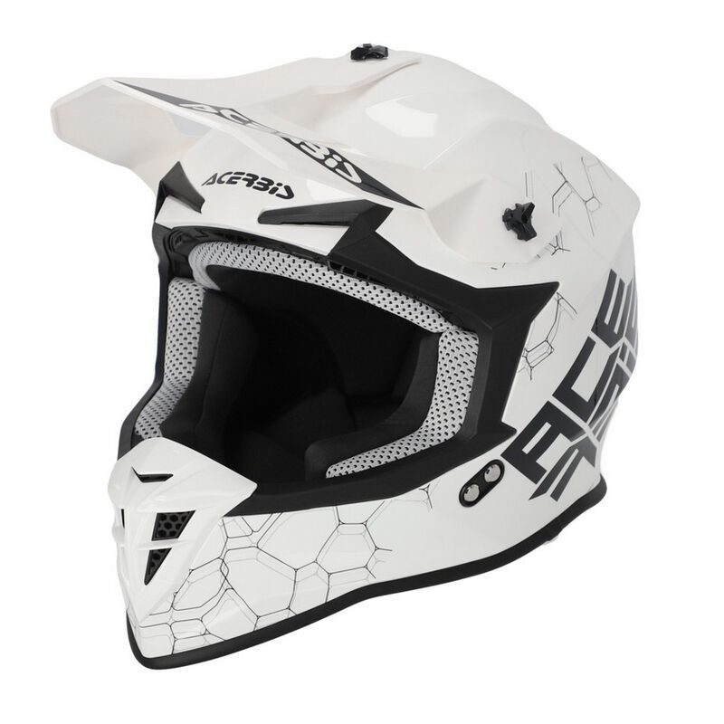 Мотошлем кроссовый Acerbis Linear 22-06, White