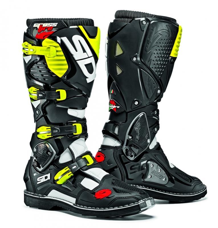 Ботинки Sidi Crossfire 3 White/Black/Yellow Fluo