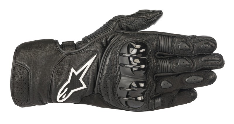 Мотоперчатки кожаные Alpinestars SP-2 V2, черные