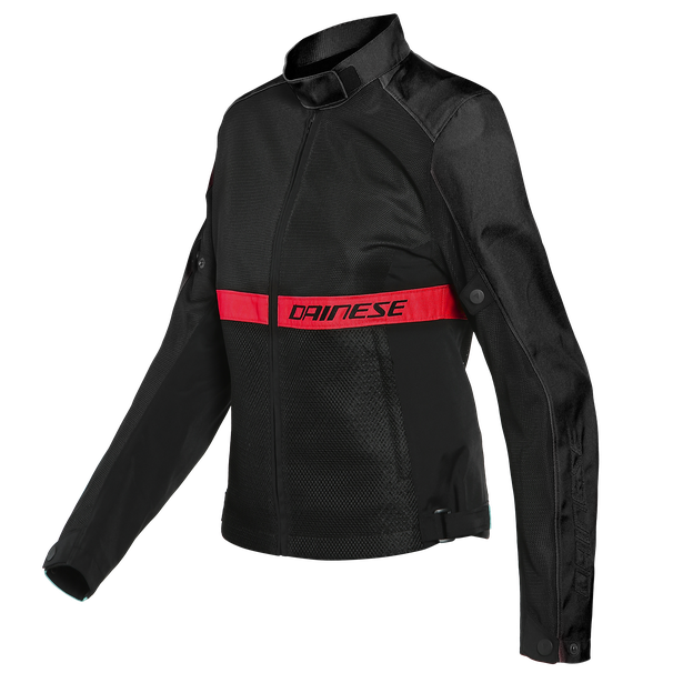 Куртка текстильная женская Dainese Ribelle Air Black\Lava Red