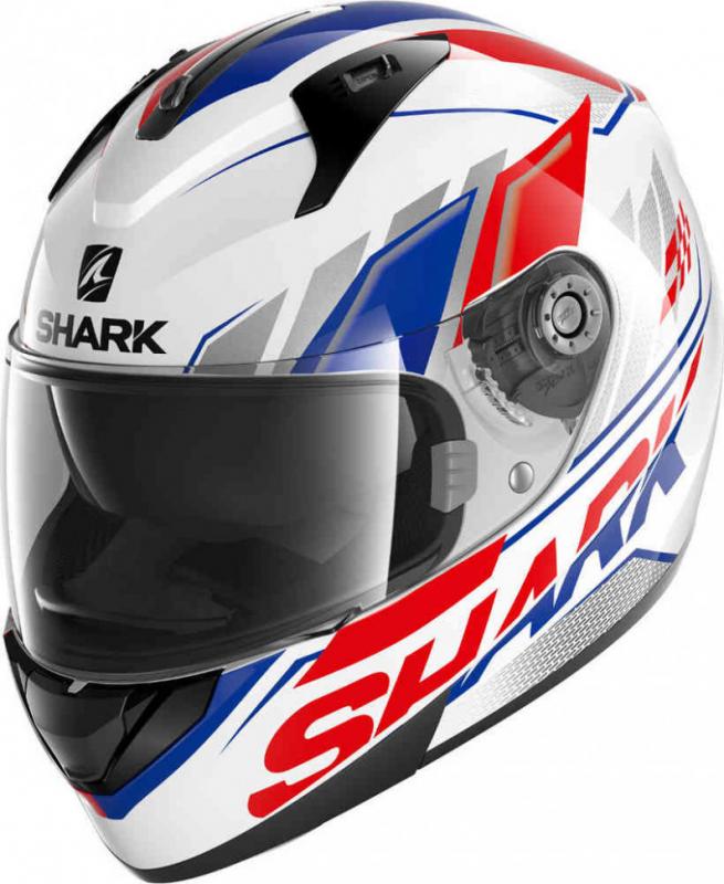 Шлем интеграл Shark Ridill 1.2 Phaz White/Blue