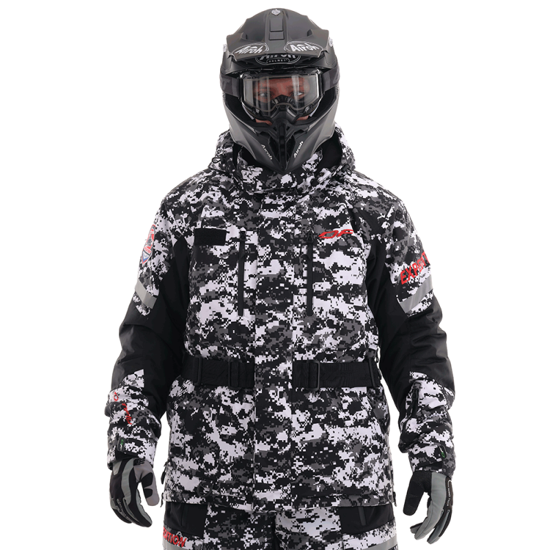 Снегоходная куртка Dragonfly Expedition Camo-Red