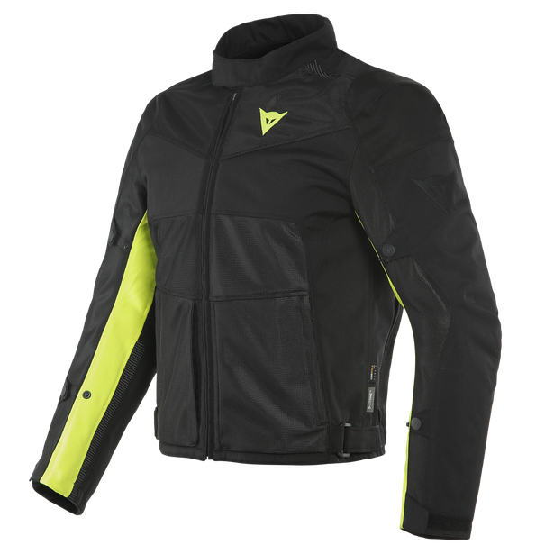 Куртка текстильная Dainese Sauris 2 D-dry Black/fluo-yellow