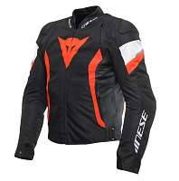 Куртка текстильная Dainese Avro 5 Black/red-fluo/white