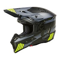 Кроссовый шлем Oneal EX-SRS Hitch V.24 желтый/черный