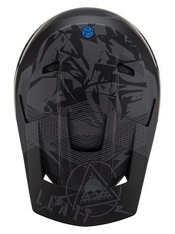 Шлем кроссовый Leatt Moto 2.5 Helmet Stealth V24 2XL