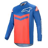 Джерси Alpinestars Fluid Speed Jersey, сине-красный
