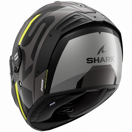 Шлем Shark SPARTAN RS CARBON SHAWN Black/Yellow/Antracite M