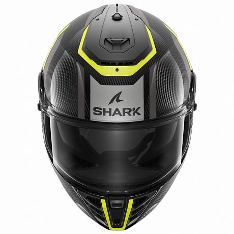 Шлем Shark SPARTAN RS CARBON SHAWN Black/Yellow/Antracite M