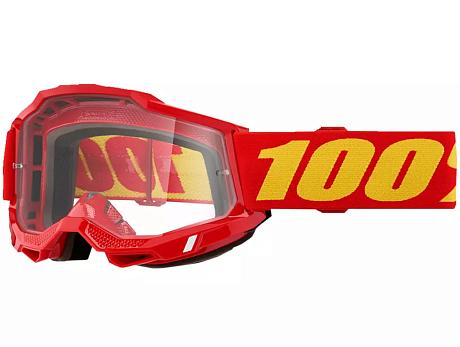 Очки 100% Accuri 2 OTG Goggle Red / Clear