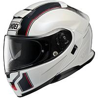 Шлем модуляр Shoei NEOTEC III SATORI TC-6 бело-черно-красный