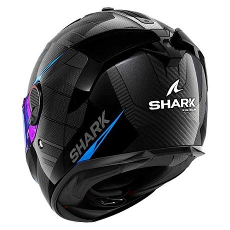 Шлем интеграл Shark Spartan Gt Pro Kultram Carbon Black/Blue M