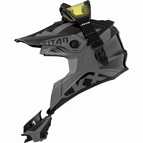 Шлем снегоходный CKX Titan Airflow Extra Grey L