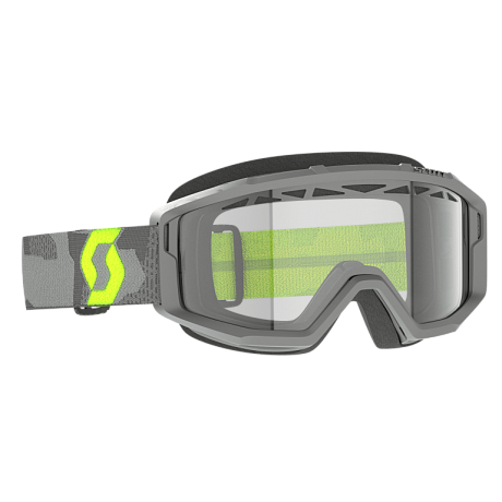 Очки Scott Primal Enduro light grey/neon yellow clear