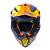 Шлем кроссовый MT MX802 Falcon Energy B3 matt yellow S