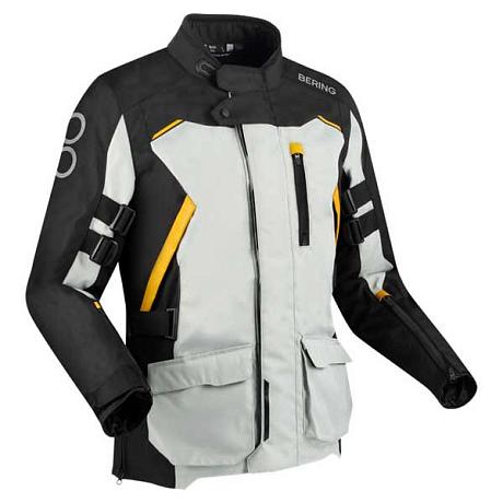 Куртка текстильная Bering ZEPHYR Black/Grey/Yellow L