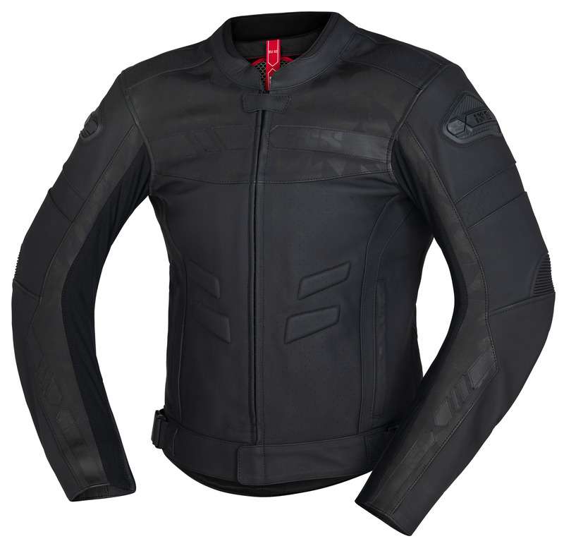 Мотокуртка кожаная IXS Sports Ld Jacket RS-600 2.0, черная